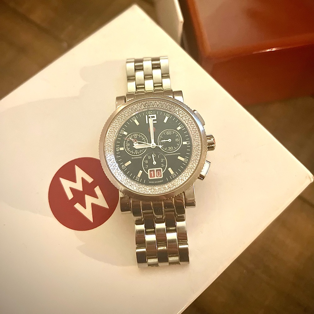 MICHELE Silver watch for women